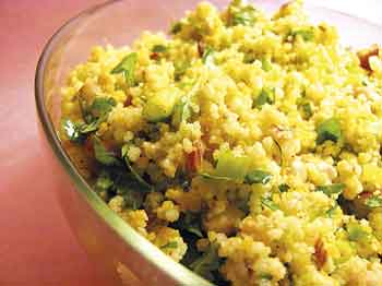 couscous with dates and almonds